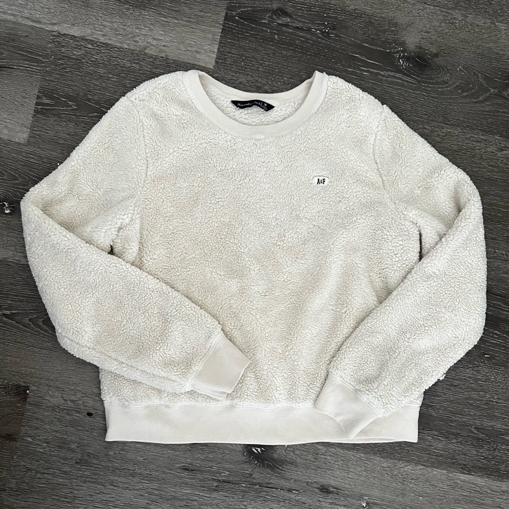 AnF fuzzy sweater